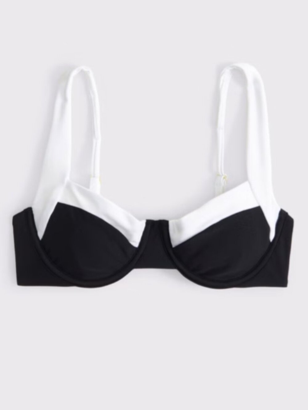Abercrombie Wide Strap Underwire Bikini Top Size Large